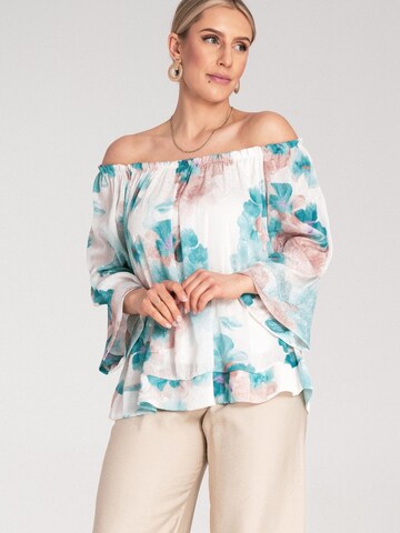 Figl Blouse 'M1142' in Blauw