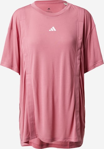 Tricou funcțional 'Essentials' de la ADIDAS PERFORMANCE pe roz: față