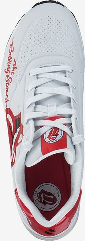 Sneaker bassa 'Rolling Stones Lick' di SKECHERS in bianco