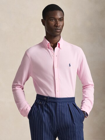 Polo Ralph Lauren Regular Fit Hemd in Pink: Vorderseite