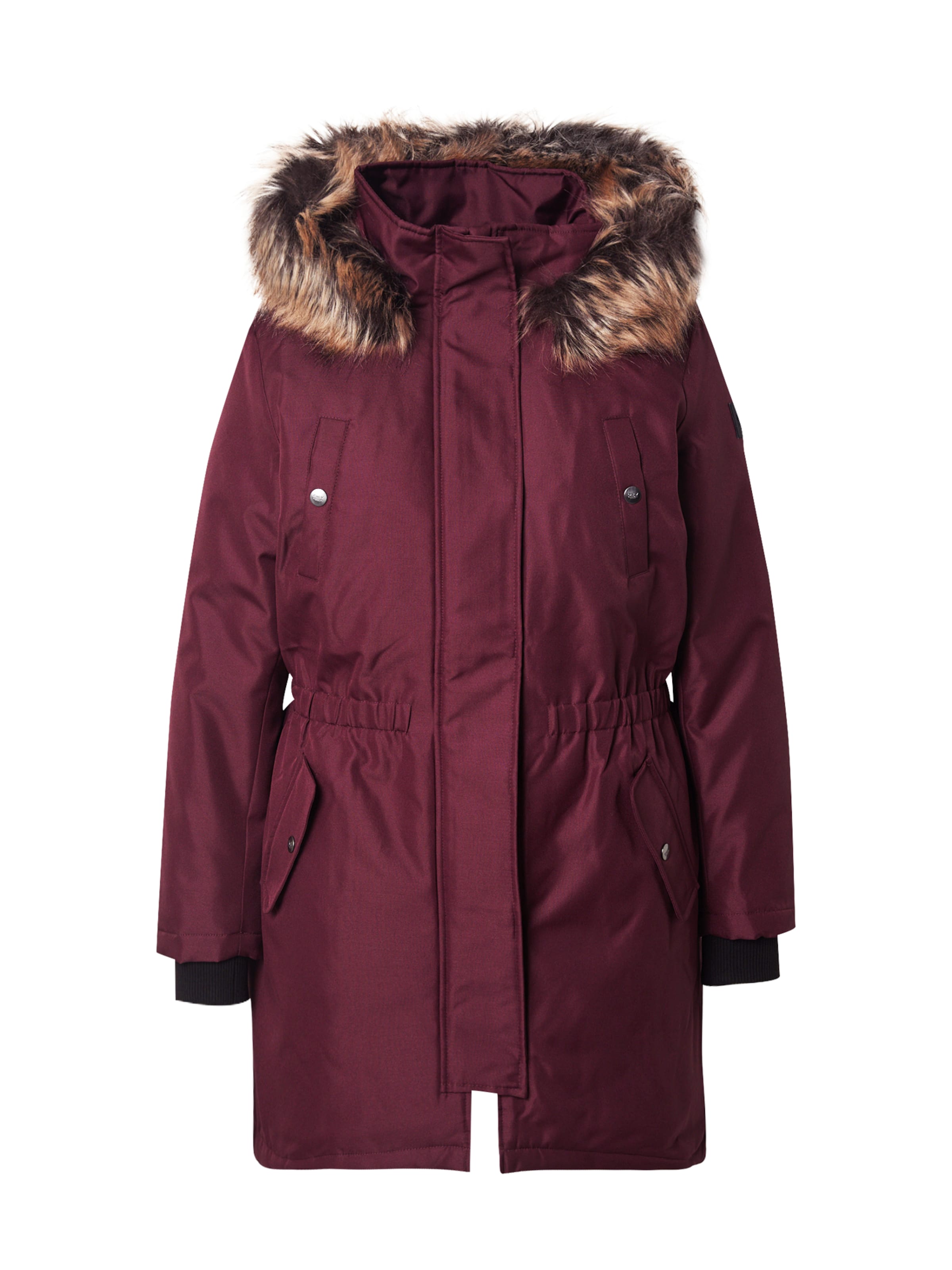 ONLY Carmakoma Winterparka 'Irena' in Lila: Vorderseite