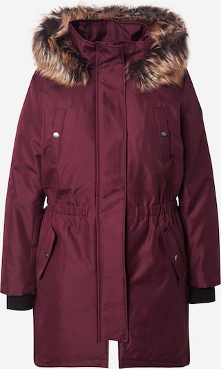 Žieminė parka 'Irena' iš ONLY Carmakoma, spalva – uogų spalva, Prekių apžvalga