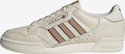 ADIDAS ORIGINALS Sneakers ' Continental 80 ' in Beige / Dark red / White, Item view