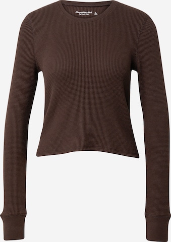 Abercrombie & Fitch Sweater in Brown: front