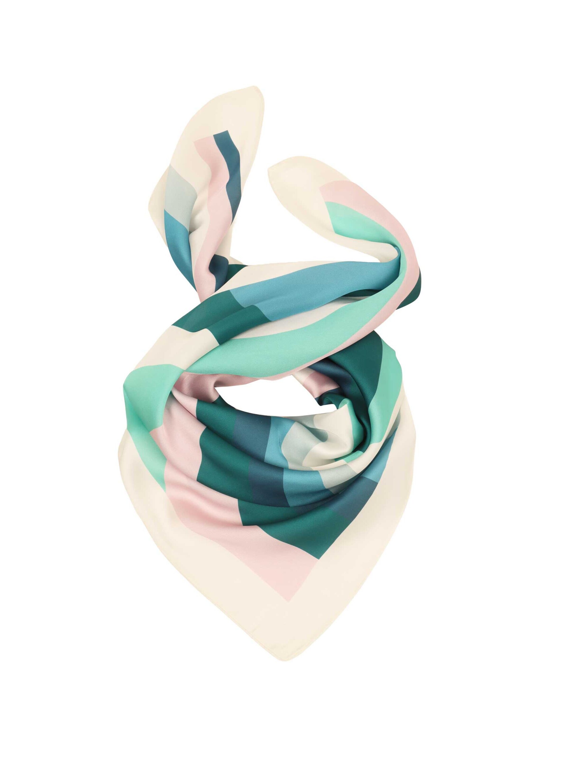 SAMAYA Tuch 'Moent' in Blau: Vorderseite