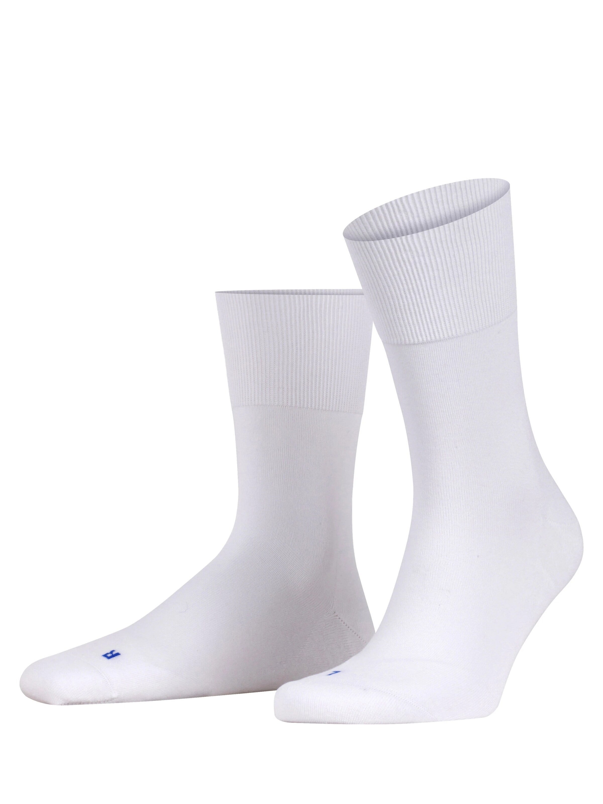 FALKE Socks 'Run' in White: front