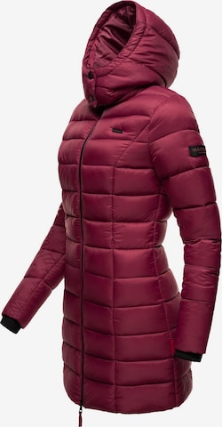 MARIKOO Winter coat 'Abendsternchen' in Red