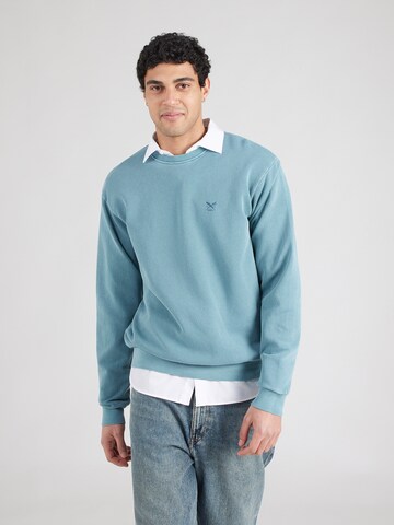 Sweat-shirt 'Waterdeeper' Iriedaily en vert : devant