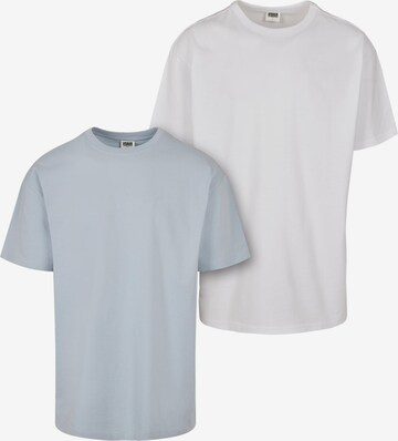 T-Shirt Urban Classics en bleu : devant