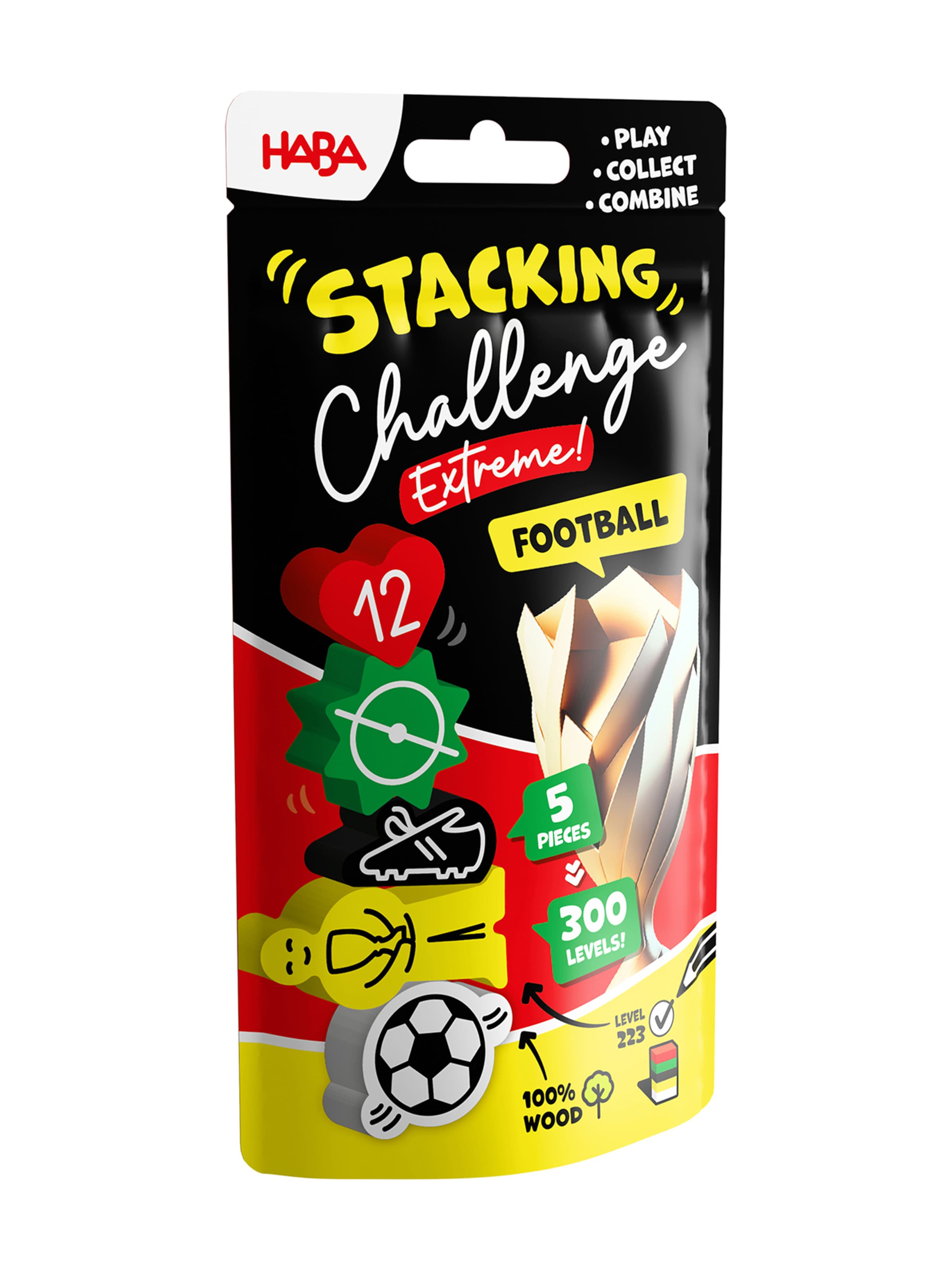 HABA Game ' Stacking Challenge Fussball Extrem ' in Mixed colours