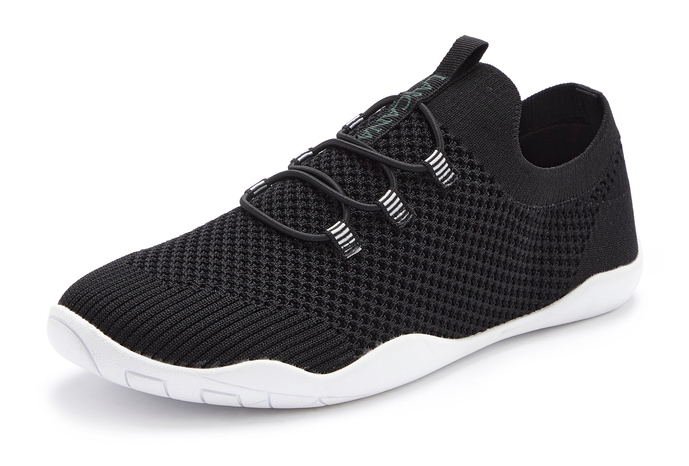 LASCANA Madalad ketsid, värv must: eest vaates