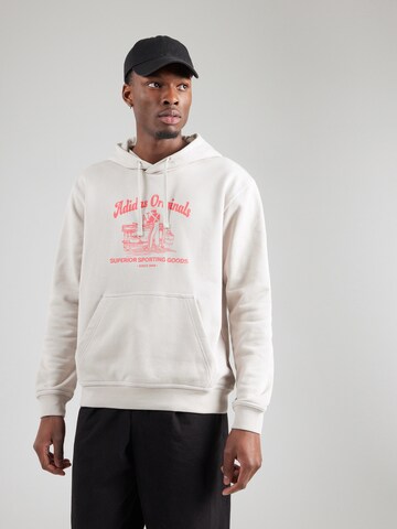 ADIDAS ORIGINALS Sweatshirt 'Wabash' in Beige: front