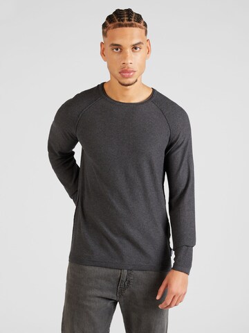 JACK & JONES Sweater 'UNION' in Grey: front