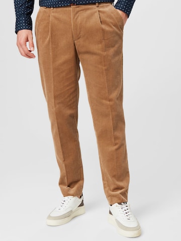 SCOTCH & SODA Regular Broek 'BLAKE' in Beige: voorkant