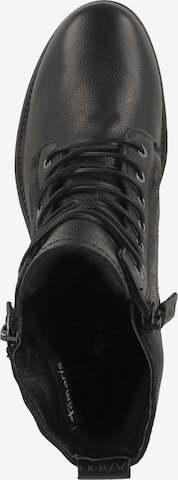 TAMARIS - Botines con cordones en negro