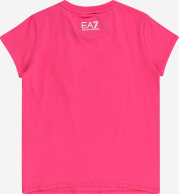 Maglietta di EA7 Emporio Armani in lilla