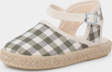 Pisamonas - Sandalias en verde: frente
