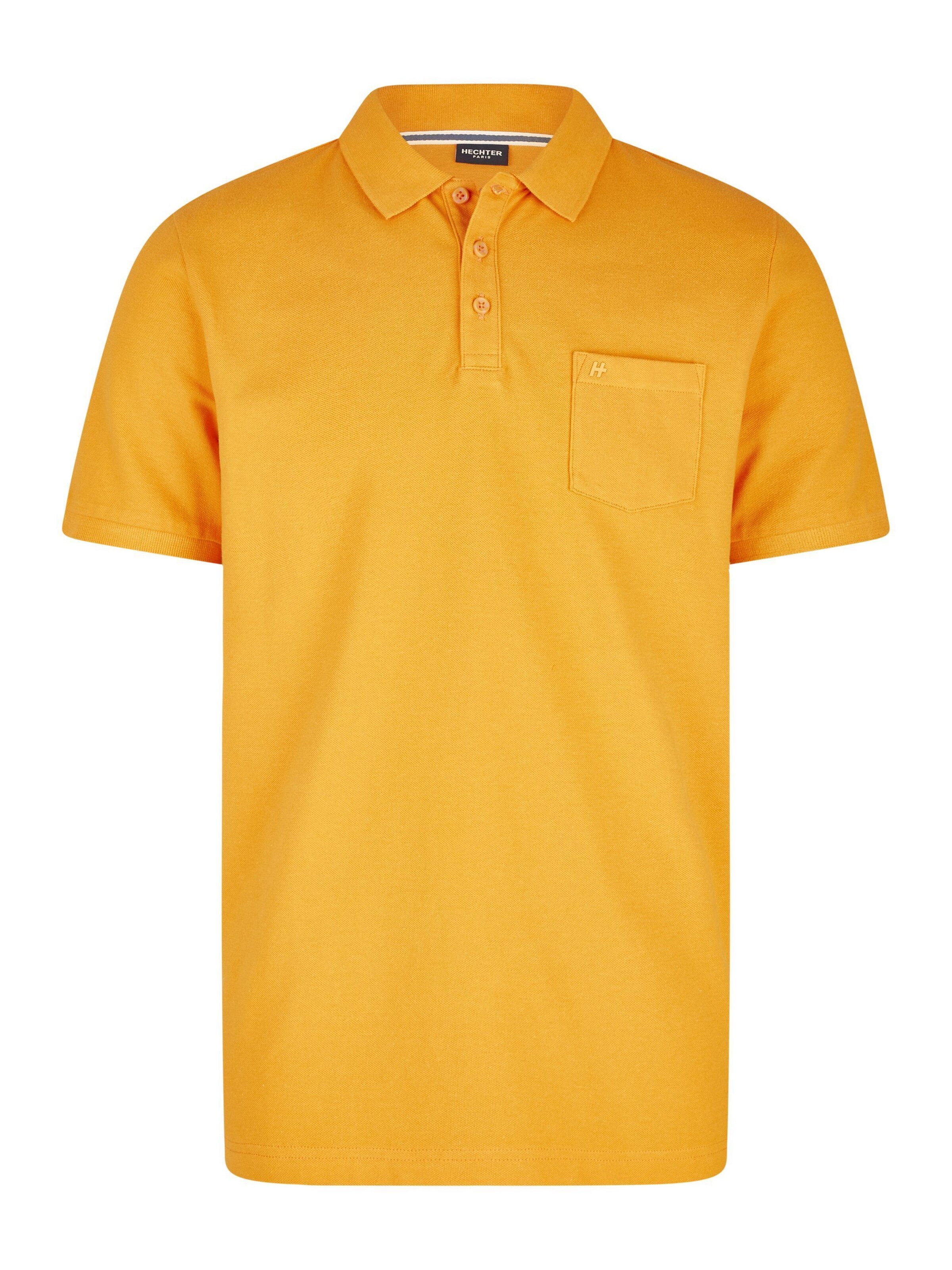 HECHTER PARIS Shirt in Oranje: voorkant