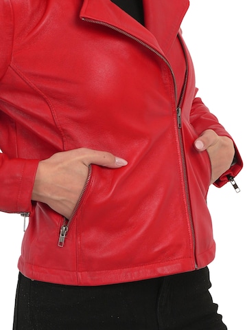Chic and Clicks - Chaqueta de entretiempo 'Midnight' en rojo