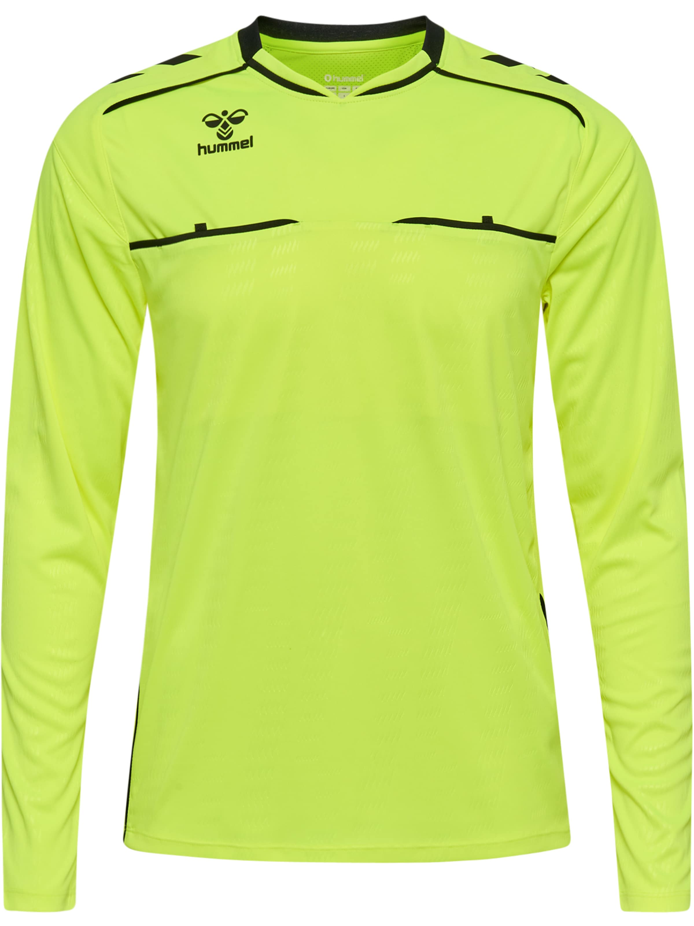 T-Shirt fonctionnel Hummel en jaune : devant