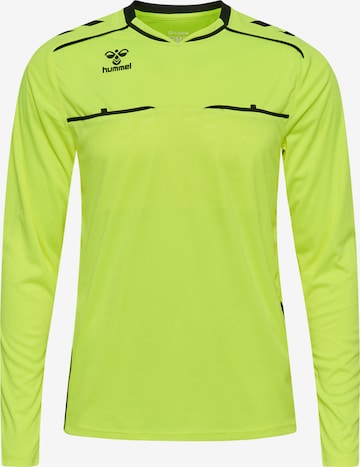 T-Shirt fonctionnel Hummel en jaune : devant
