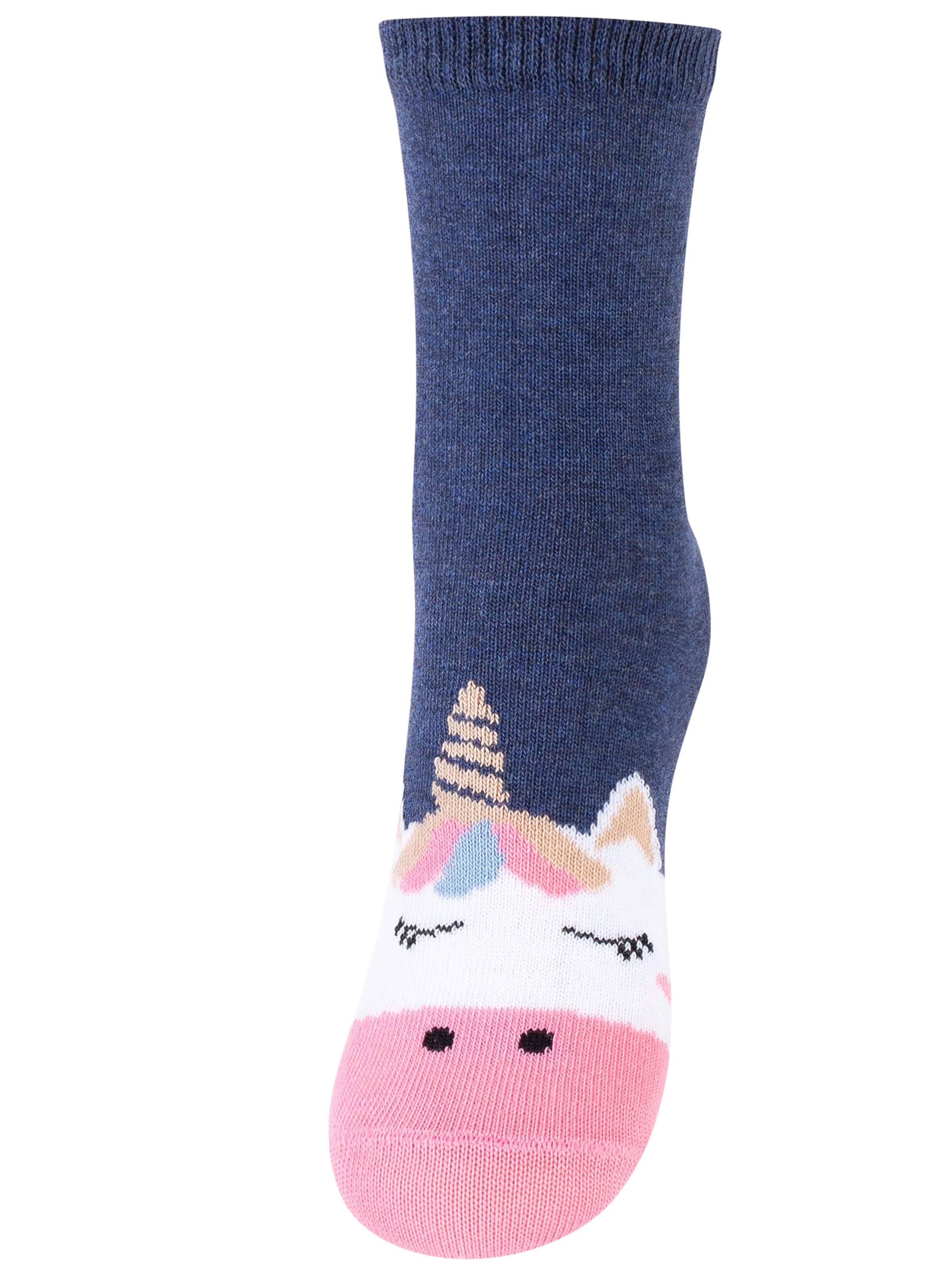 Chaussettes 'Einhorn' Cotton Prime en bleu