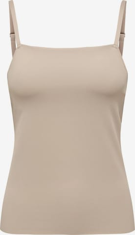 ONLY Undershirt in Beige: front