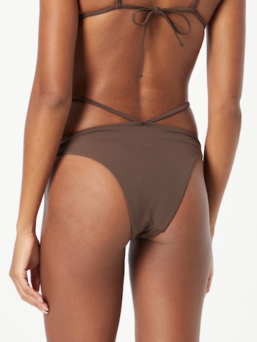 WEEKDAY Bikini Bottoms in Brown