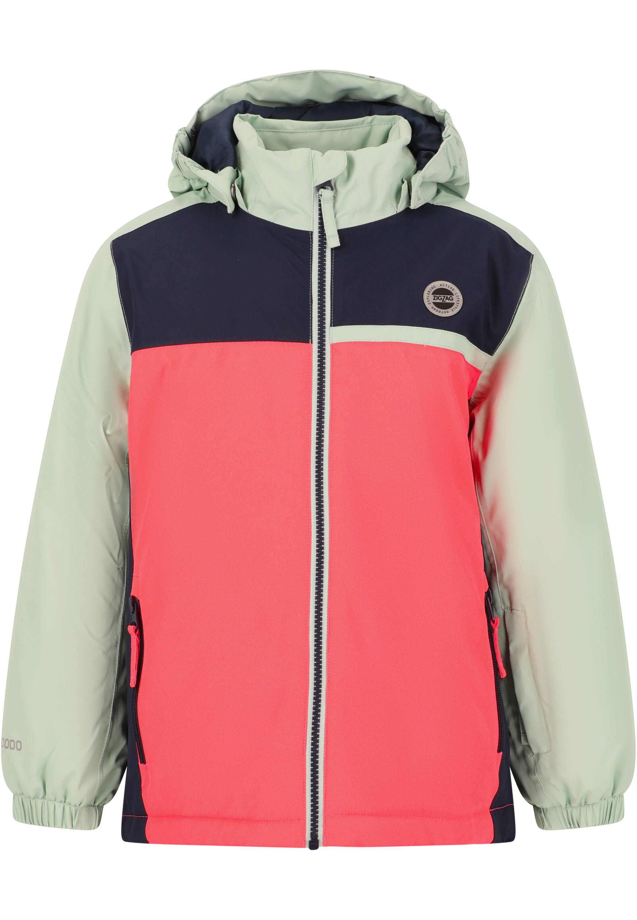 ZigZag Skijacke 'Sanga' in Pink: Vorderseite