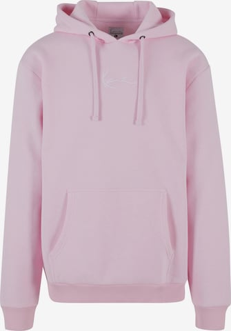 Sweat-shirt Karl Kani en rose : devant