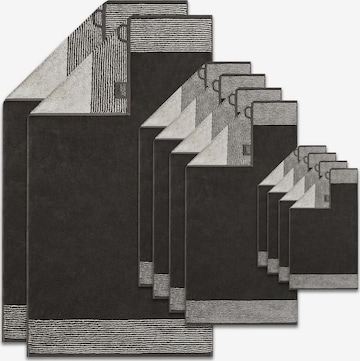 Cawö Towel in Grey: front