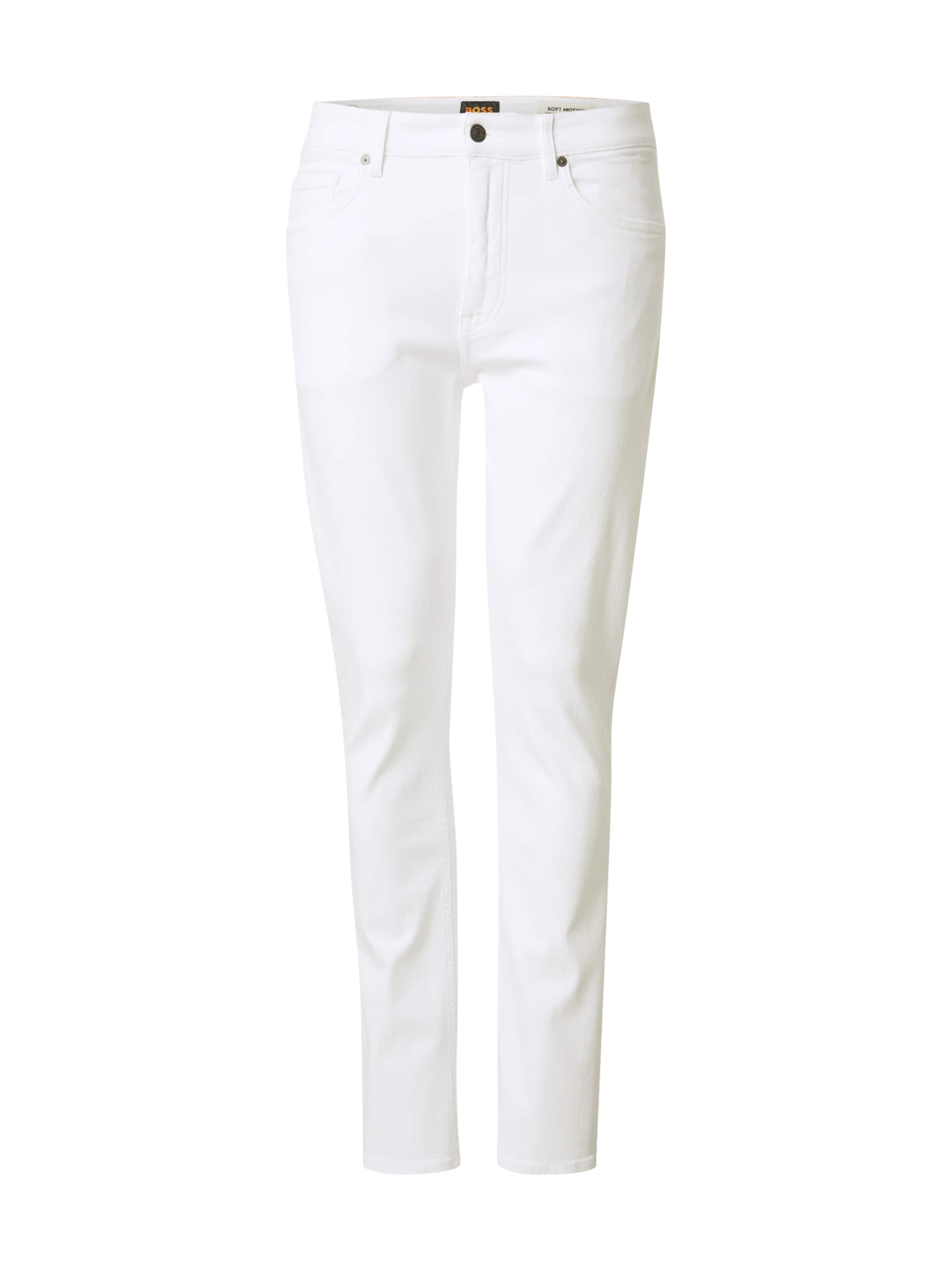 balts BOSS Standarta Džinsi 'Delaware': no priekšpuses