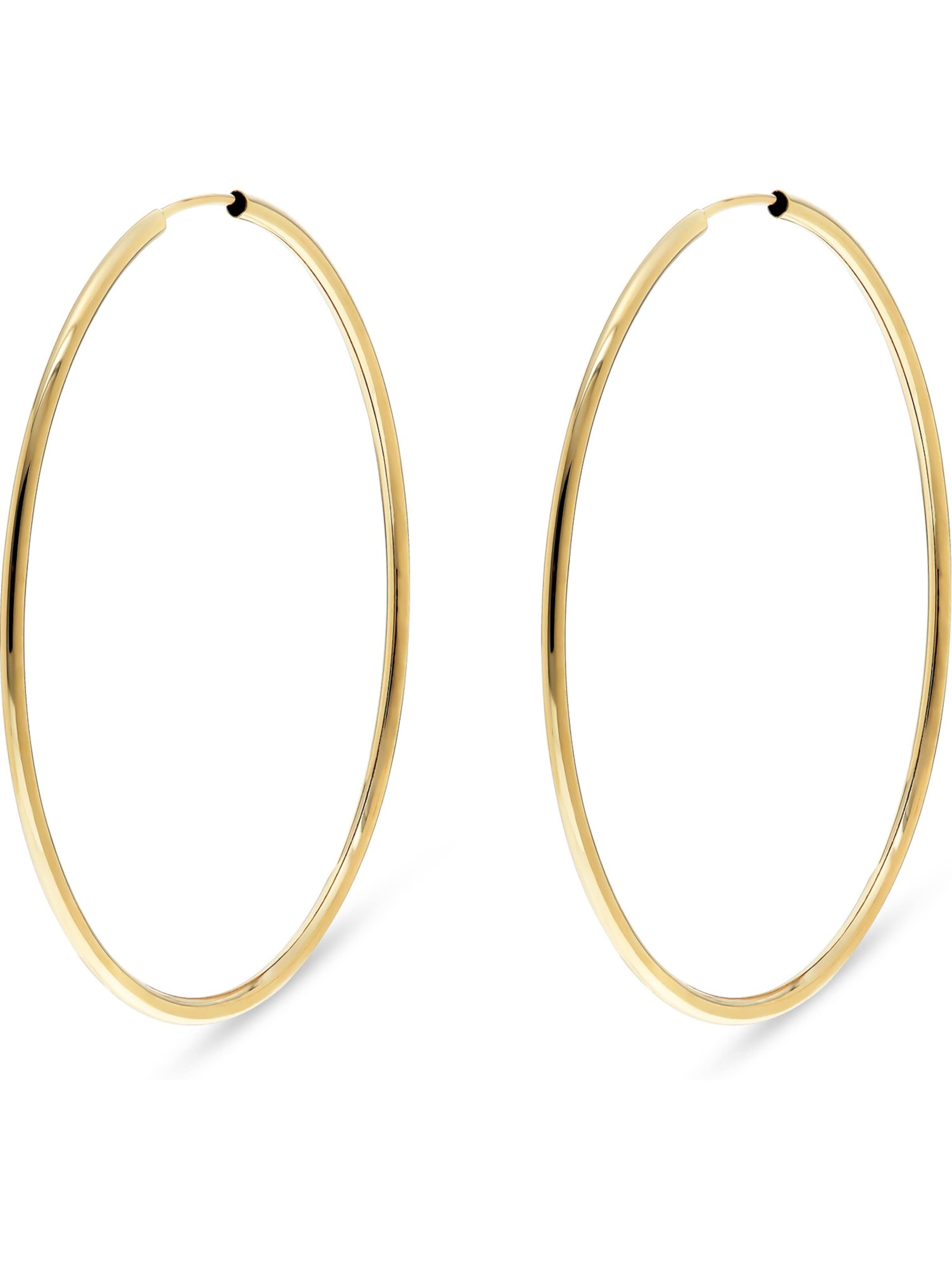 CHRIST Earrings in Yellow: front