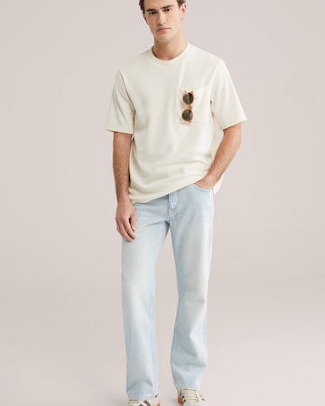 WE Fashion Тениска в бяло