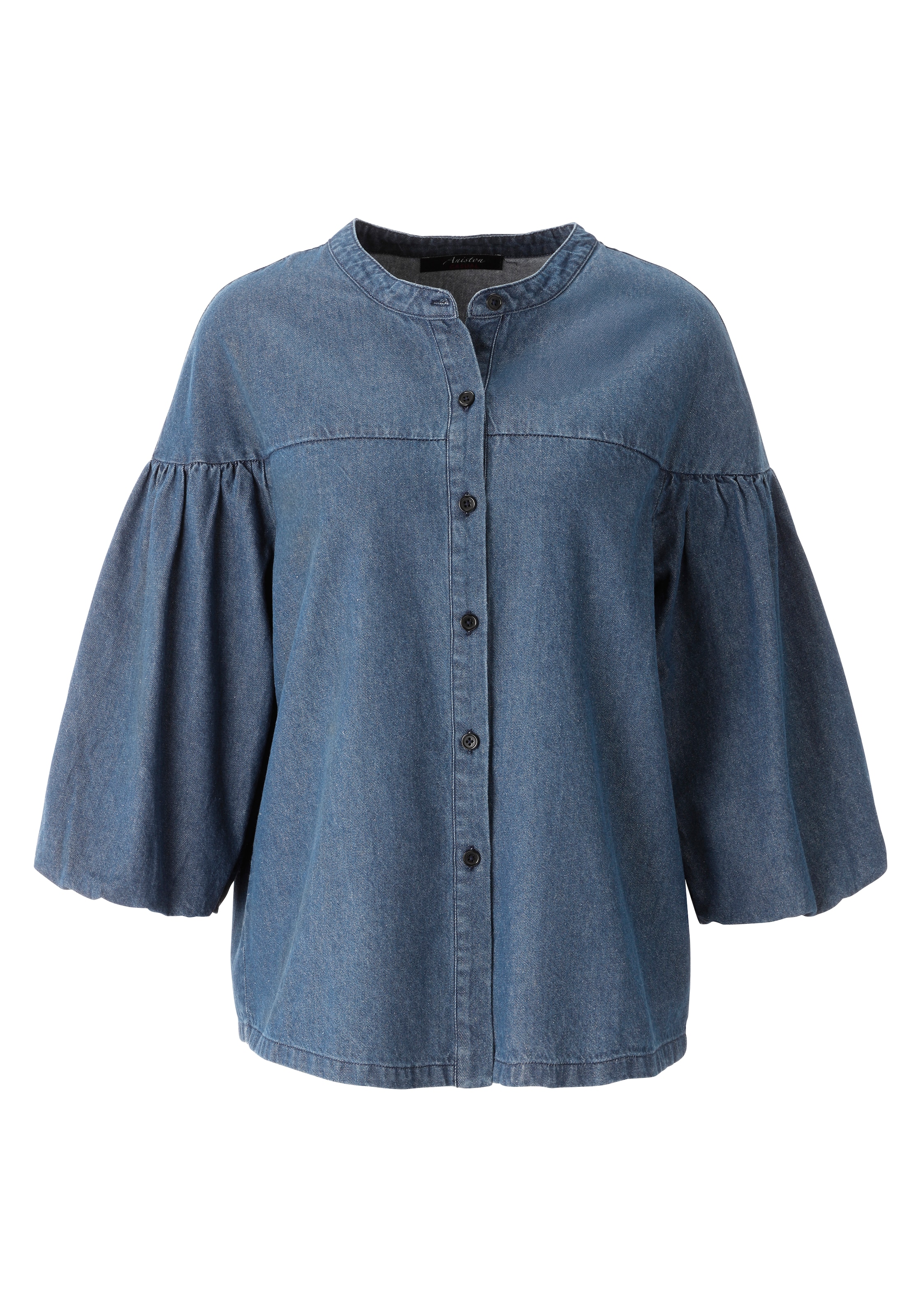 Aniston CASUAL Blouse in Blue: front
