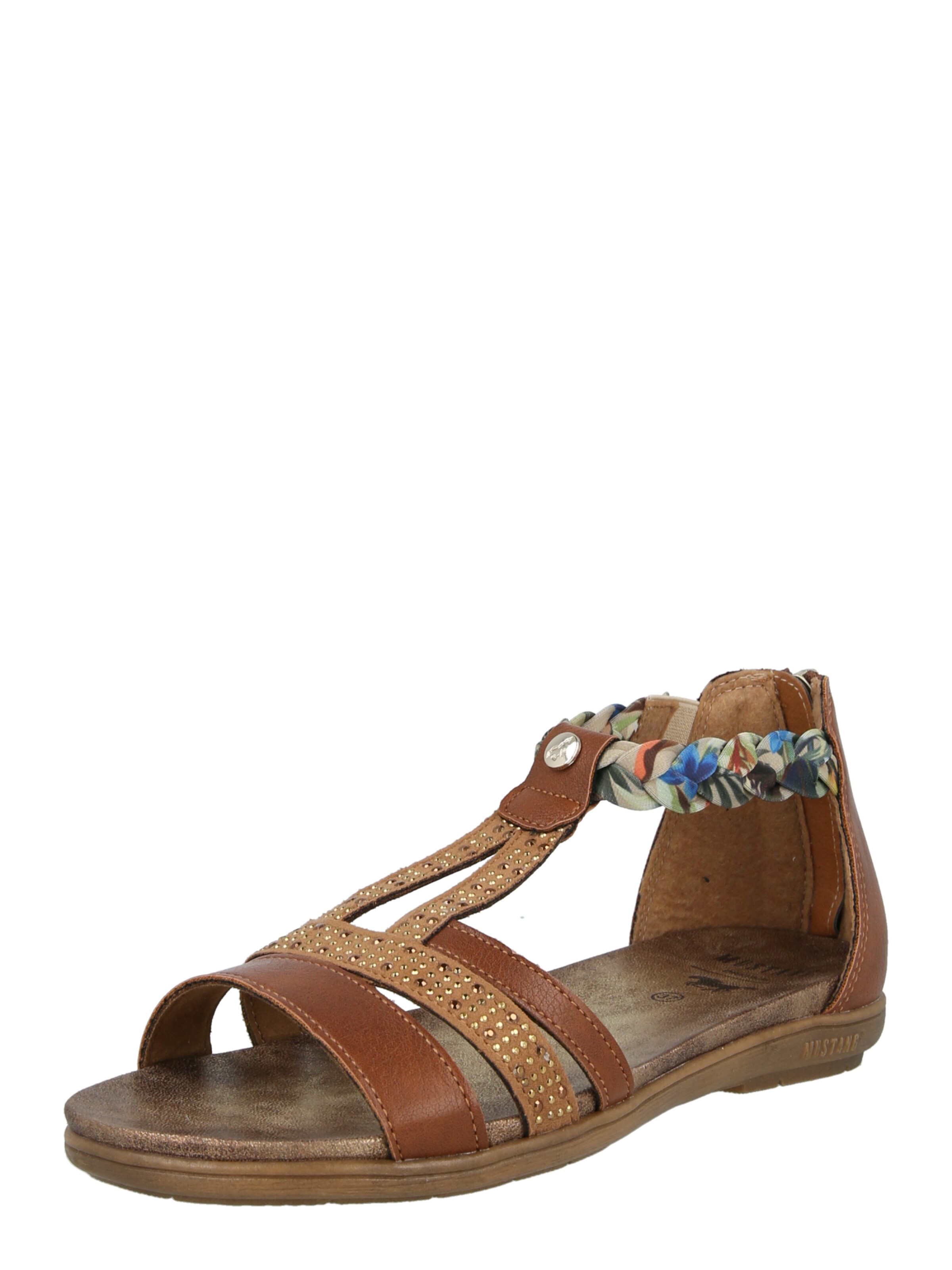Sandales MUSTANG en marron : devant