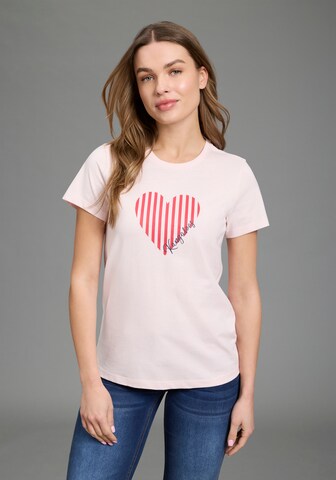 KangaROOS Shirt in Pink: Vorderseite