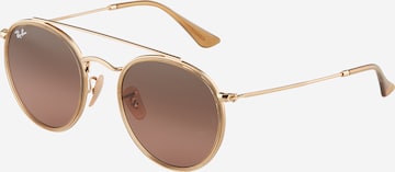 Ray-Ban - Óculos de sol em ouro: frente