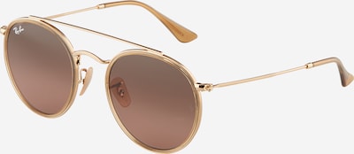 Ray-Ban Sonnenbrille in braun / gold, Produktansicht