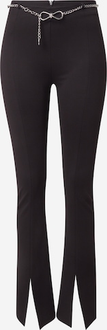 juoda HUGO Kliošinis Kelnės 'Noquetel': priekis