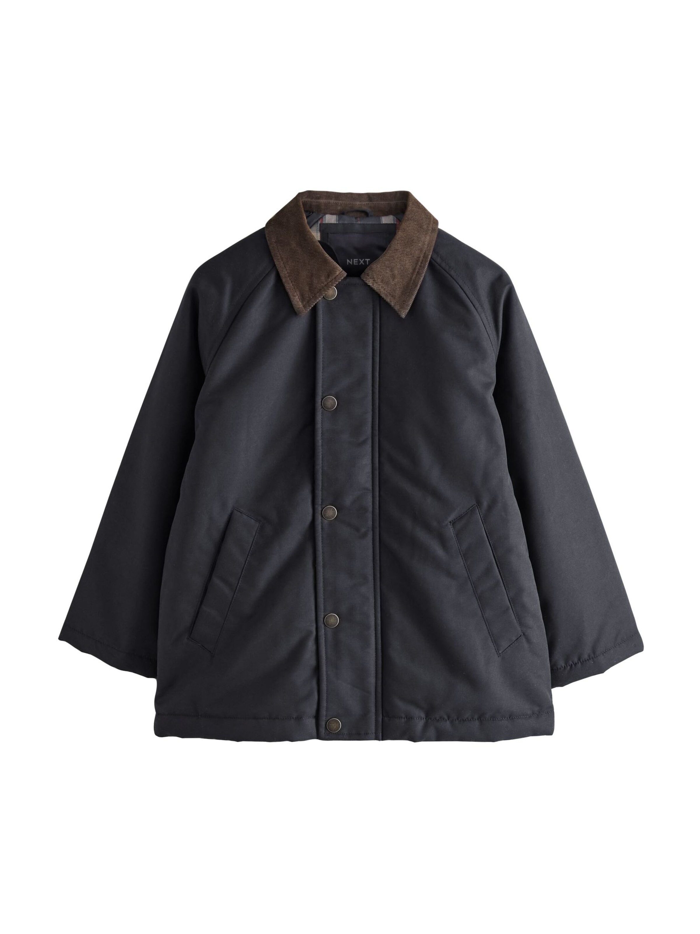 Next Övergångsjacka i svart: framsida