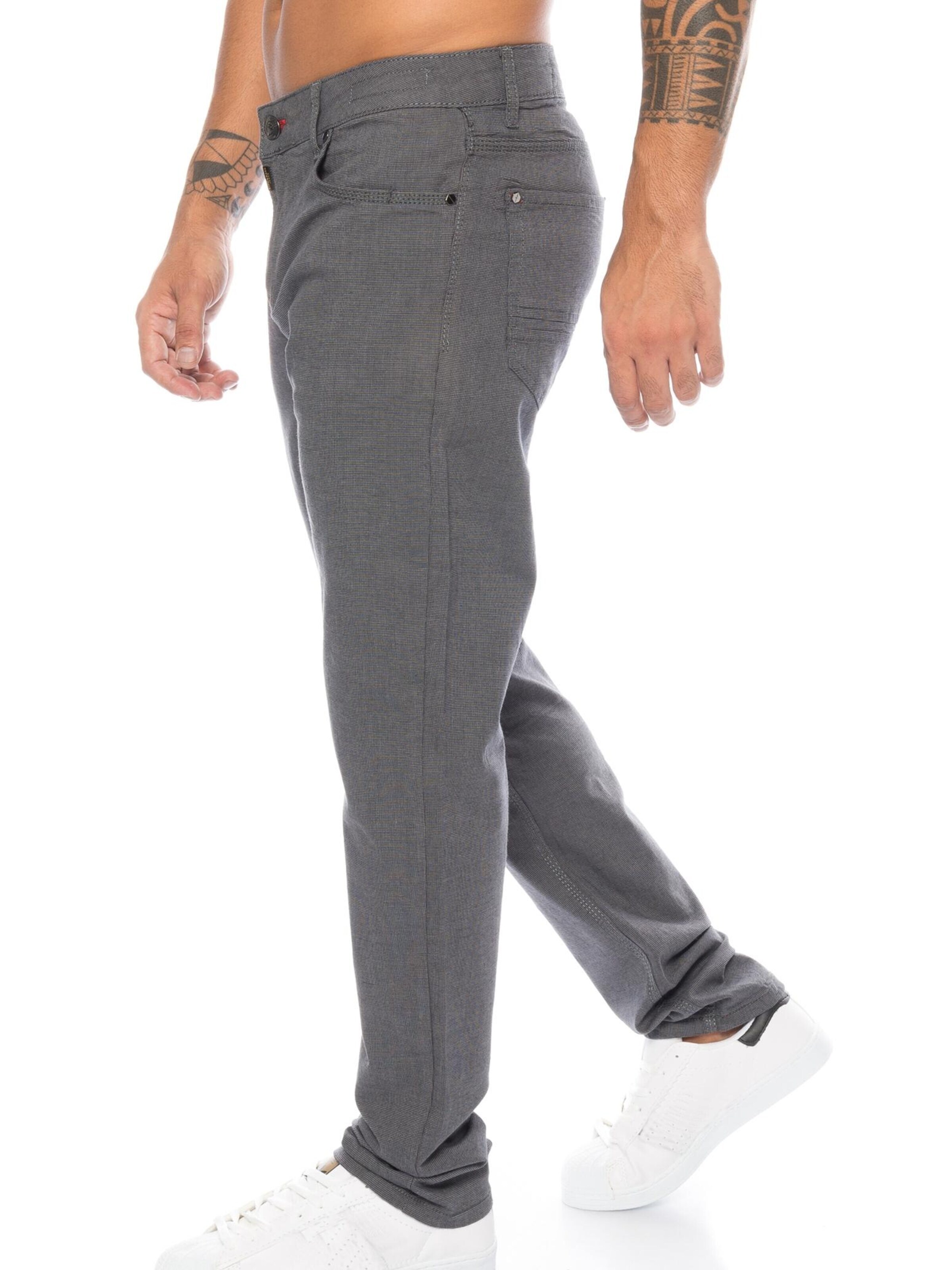 CIPO & BAXX Slimfit Jeans 'BJ372'‌‌‌‌ in Grau