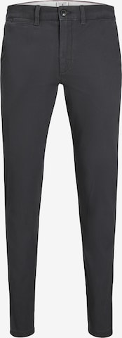 JACK & JONES - Regular Calças chino 'DAVE' em cinzento: frente