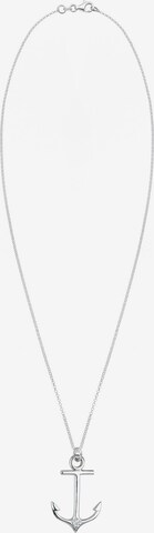 Elli DIAMONDS Necklace 'Anker' in Silver: front