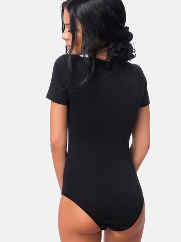 Evoni Bodysuit in Black
