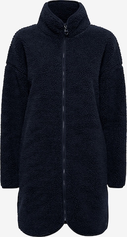 Oxmo Between-Seasons Coat 'TOVA' in Blue: front