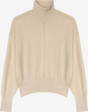 Pull-over MOTIVI en beige : devant