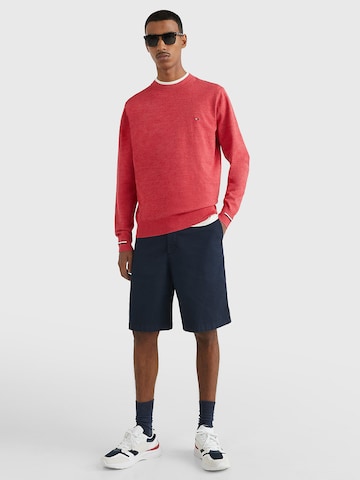 TOMMY HILFIGER Pullover in Rot