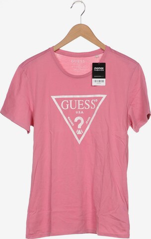GUESS T-Shirt L in Pink: predná strana