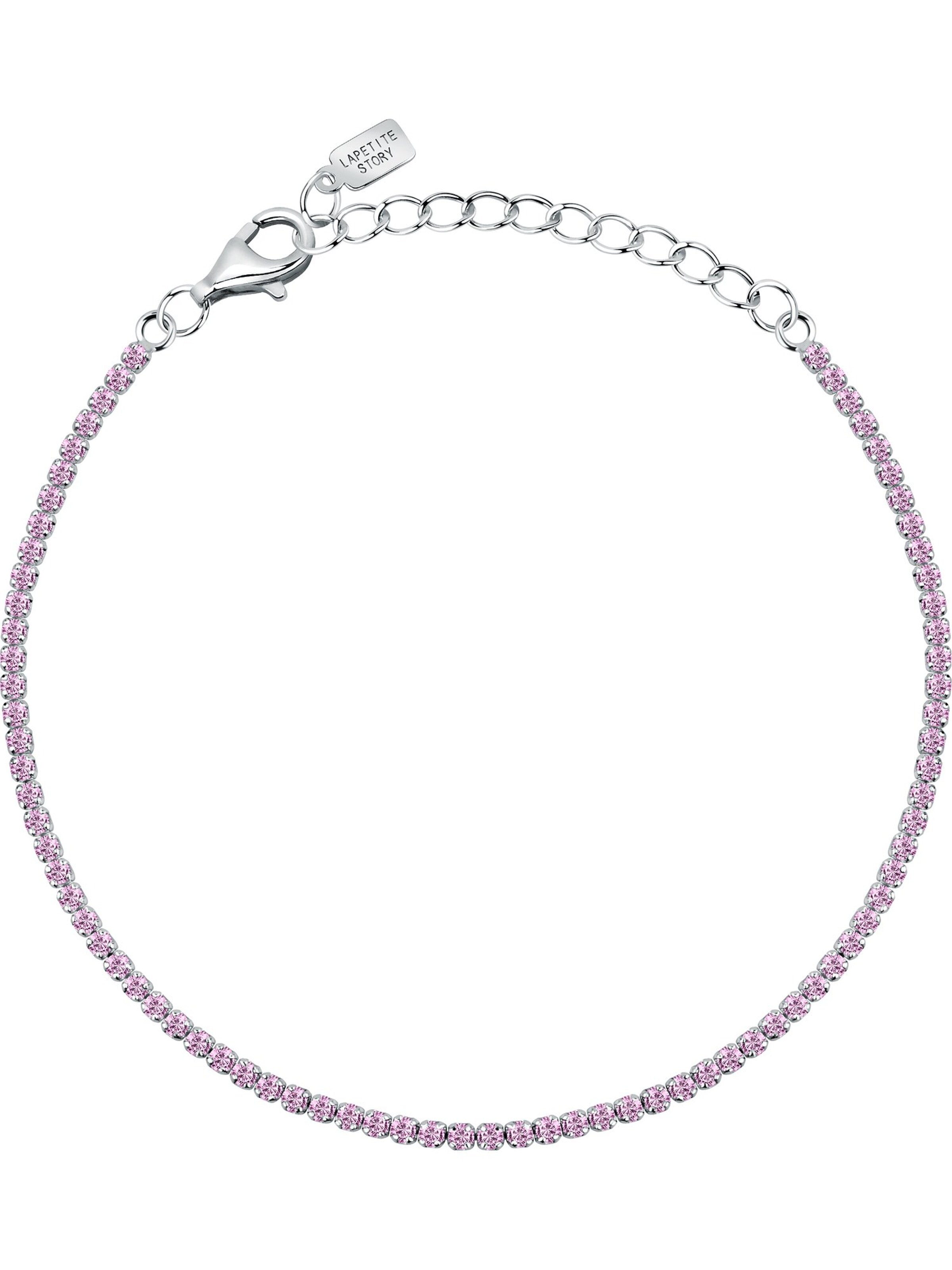 La Petite Story Bracelet in Silver: front